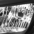 thumbnail image 4 of NUVISION for 13-17 Chevy Traverse Pair Black Housing Clear Corner Signal Headlight Lamps, 4 of 8