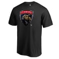 thumbnail image 2 of Men's Florida Panthers Black Midnight Mascot T-Shirt, 2 of 3