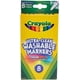 thumbnail image 1 of Rotuladores lavables ultra limpios Crayola, línea fina, suministros escolares, 8 unidades, 1 of 3
