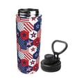 thumbnail image 2 of Cauagu American Stars2 Print 18oz Vacuum Insulated Stainless Steel Water Bottle,Coffee Travel Mug Spill Proof with Lid,Thermos Cup for Keep Hot/Ice Water Drinks, 2 of 7