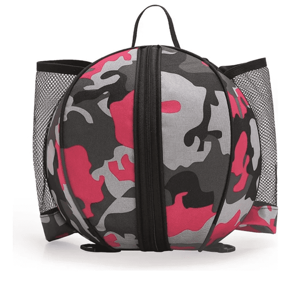 Bolsa De Fútbol Impermeable Para Pelota De Fútbol Básquetbol MAlubero Rojo, Gris
