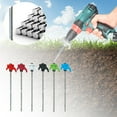thumbnail image 4 of 4/8pcs Glowing Tent Nail With Threaded Heavy Duty Windproof Ground Nail Outdoor Equipment, 4 of 5