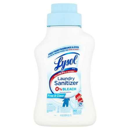 Lysol Laundry Sanitzer Free and Clear 41oz