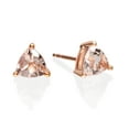 thumbnail image 4 of Gin & Grace 10k Rose Gold Morganite  Earrings, 4 of 5