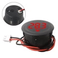 thumbnail image 2 of DC4-100V Round Car Voltmeter LED Digital Display Voltage Electricity Meter, 2 of 10