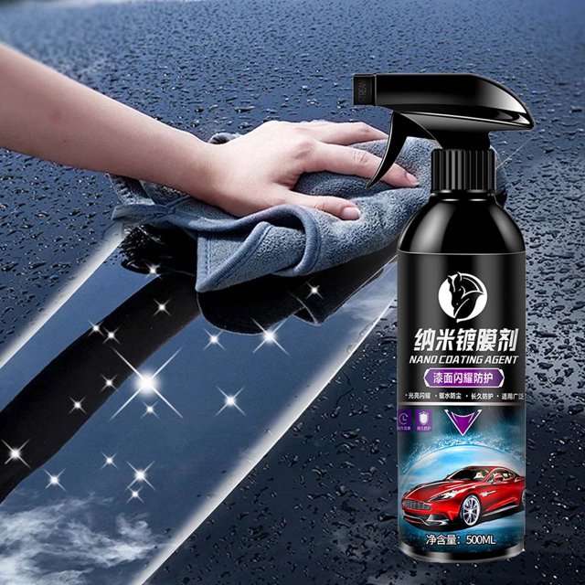 onlyliua ¡ Liquidación de Ofertas de Hoy! Spray de Pintura Multifuncional para Coche, Agente de Recubrimiento de Mantenimiento de Pintura de Coche, Reparación de Manchas y Pulido, 500 Ml