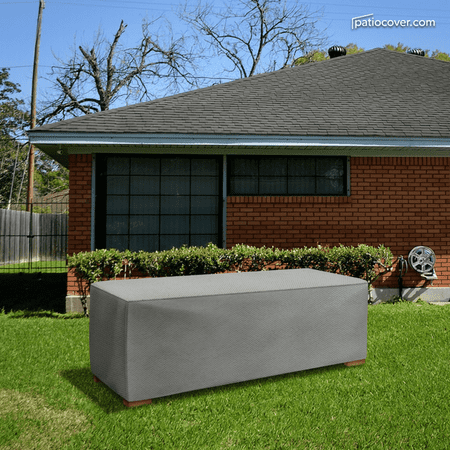 

Medium Slim Outdoor Ottoman or Coffee Table Cover