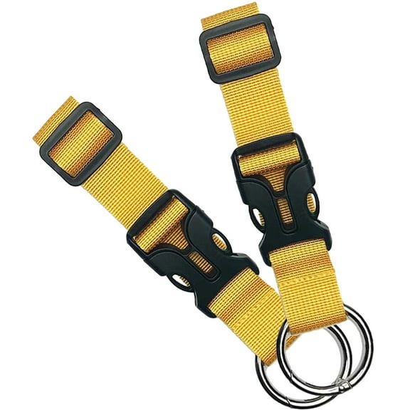 ROSENICE Luggage Straps for Suitcases Imitation Nylon Quick Release Buckle 2Pcs 19.0X4.5X2.5in