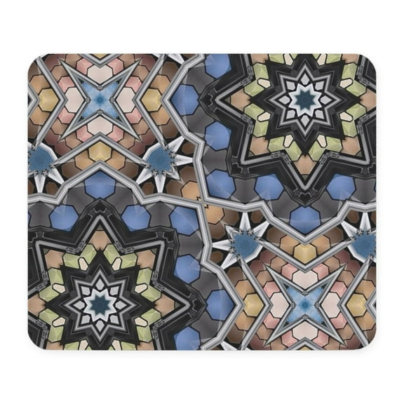 CafePress - Chic GEOMETRIC PATTERN Mousepad - Non-slip Rubber Mousepad, Gaming Mouse Pad