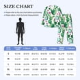 thumbnail image 4 of Yiaed Cactus Plants Print Men’s Pajamas Set - Long Sleeve Button Down Sleep Shirt and Pajama Bottoms Sleepwear Set Mens Pjs Sets Men's Pajama Bottoms-X-Large, 4 of 7