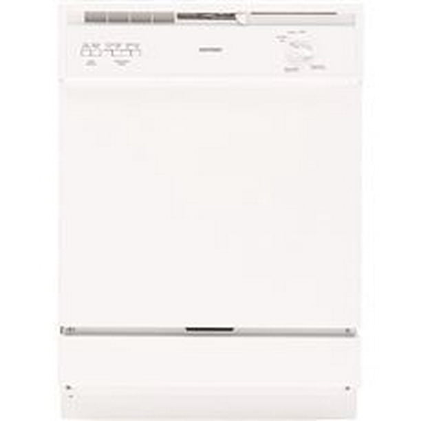 HOTPOINT BUILTIN 24INCH DISHWASHER, WHITE, 5 CYCLES / 3 OPTIONS