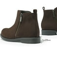 thumbnail image 4 of HARVEST LAND Women Chelsea Boots Comfortable Ankle Flat Booties for Ladies Fall Winter, 4 of 11