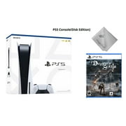 TEC Sony PlayStation_PS5 Gaming Console(Disc Version) with Demon's Souls Game Bundle