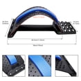 thumbnail image 5 of Back Stretcher For Back Pain, Lower Back Pain Relief Device, Multi-Level Back Massager, Lumbar Support Stretcher For Herniated Disc, Sciatica, Scoliosis,Lumbar Correction Pad Back Support Device, 5 of 8