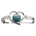 thumbnail image 1 of Playa de arena del Mar Océano Surf ola foto Pulsera pulsera de joyería en forma de corazón Unbranded M, 1 of 3