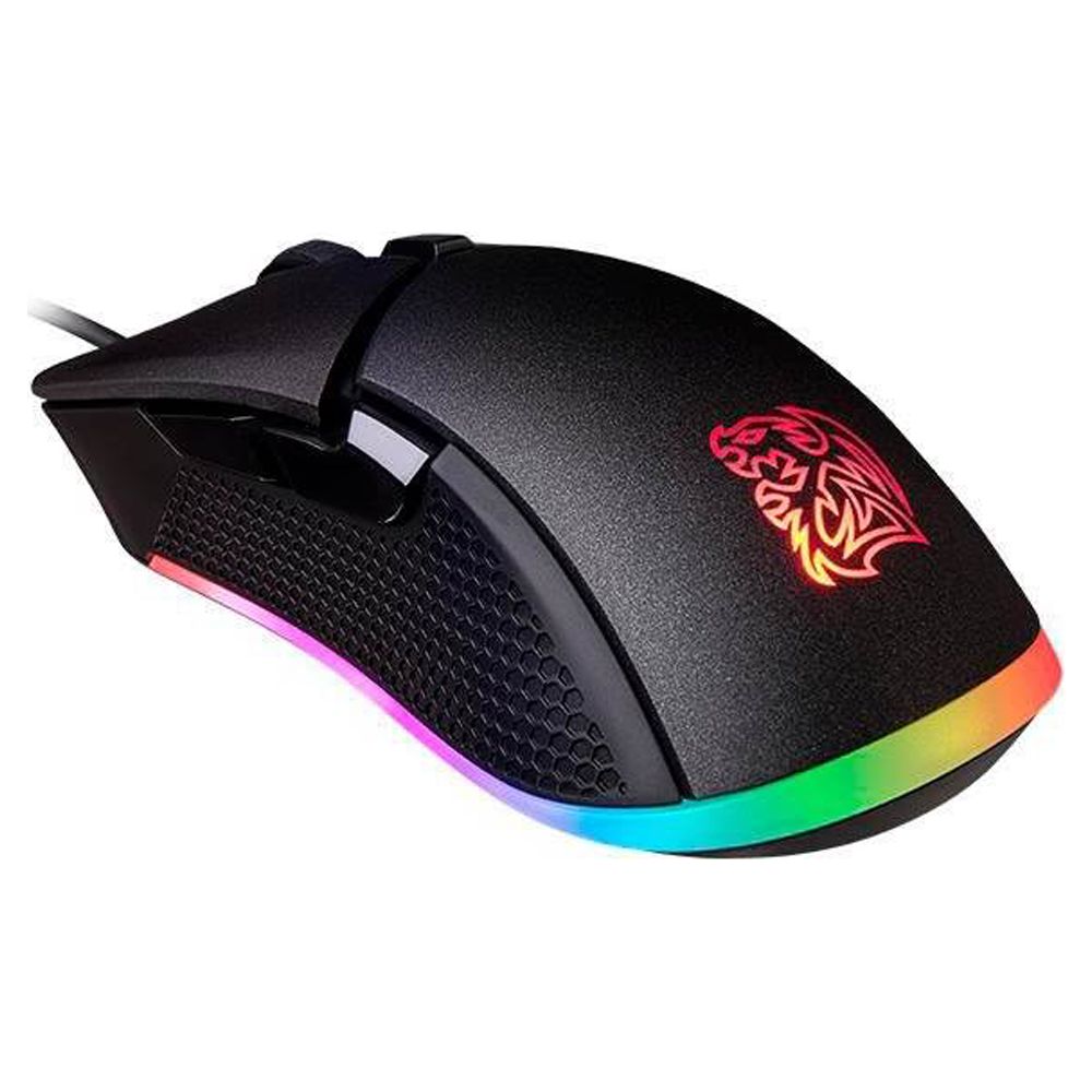 Tt eSPORTS Iris Optical RGB Mouse - Black