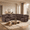 Reddish-brown, variant on Leather Power Reclining Sectional Sofa, L-Shaped Recliner Couch with Bass Speakers, USB Ports, LED Lights, Storage Console and Cup Holders for Living Room & Home Theater
