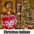 thumbnail image 2 of Globo de Navidad Juguete inflable de PVC Decoración de árbol de Navidad Navidad al aire libre Leyfeng Globo Inflable, 2 of 7