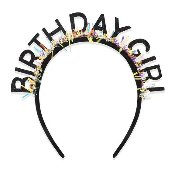 mygreen Birthday Girl Headband - Rose Pink, One Size - Birthday Tiara