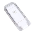 thumbnail image 2 of Luz de libro recargable por USB, plegable, giratoria, portátil, ajustable, luz de marcador con clip para leer, 2 of 10