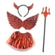 thumbnail image 2 of Disfraz de de Halloween para niños con Wing Pitchfork Playing Toys Cosplay Tutu Faldas para puesta en escena Cumpleaños Fancy Dress Festival, 2 of 9