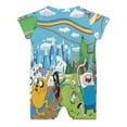 thumbnail image 2 of Adventure Time Jake The Dog Baby Bodysuit Boy Girl Clothes Soft Newborn Infant Outfit Short Sleeve Romper, 2 of 8