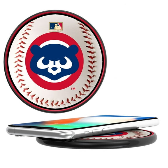 Chicago Cubs 1979-98 10-Watt Baseball Cooperstown Design Wireless Charger
