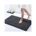 thumbnail image 1 of 1pc Simple Solid Color Soft Chenille Bathroom Rug, Slip Resistant And Absorbent, Can Also Be Used As Room Decor, 1 of 4