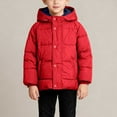 thumbnail image 6 of Xdegoge Quilted Jacket for Girls Boys Unisex Fleece Lined Jackets Button Down Padded Coat Fashion Fall Winter Puffer Warm Outerwear with Pockets Size 2-12, 6 of 9