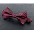 thumbnail image 2 of Spring Notion Men's Plaid Woven Bow Tie, 2 of 4