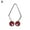 red, variant on Dimple Makers, Dimple Trainer For The Face, Easy to Wear, and Develop Natural Dimples