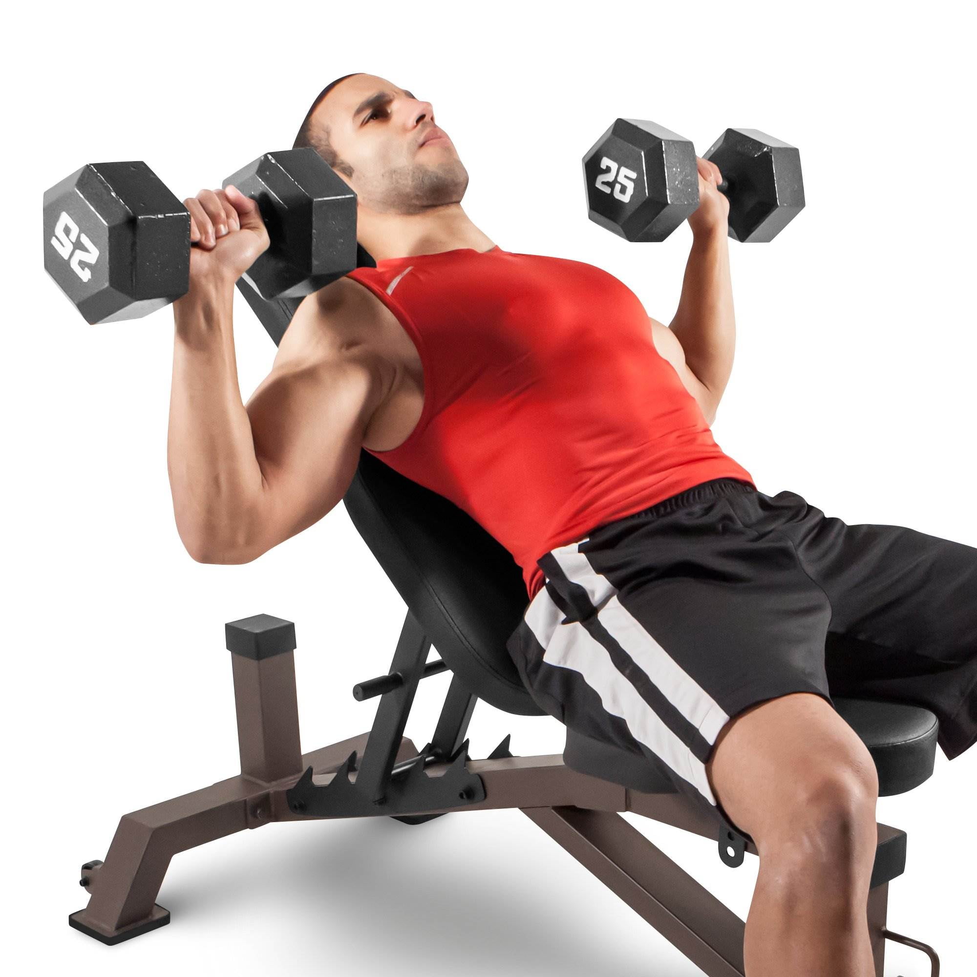 Steelbody 6-Position Multipurpose Strength Training Weightlifting Utility Bench STB-10105