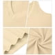 thumbnail image 5 of Paquete de 2 Camisetas Sin Mangas para Mujer, Blusas Informales Holgadas con Cuello en V para Vacaciones en la Playa. Albaricoque y Coral L, 5 of 6