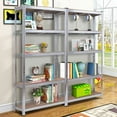 thumbnail image 3 of Costway 4 PCS 72-Inch 5-Tier Storage Rack Adjustable Garage Shelf Shelving Unit, 3 of 10