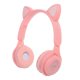 thumbnail image 1 of Auriculares Y08M Bluetooth 5 inalámbricos con micrófono rosa, 1 of 5