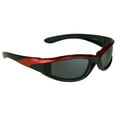 thumbnail image 2 of Bikershades Motorcycle Biker Riding Safety Sunglasses Orange Men Women Gray 2 Pairs, 2 of 6