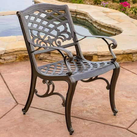 Octavia Outdoor Bistro Arm Chair - Set of 2