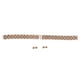 thumbnail image 3 of Correa De Reloj, Pulsera De Acero Inoxidable, Ligera, Ajustable, Exquisita Artesanía, Segura, 7,1 Pulgadas De Longitud Para Mujeres Y Niñas Para Uso Diario En Vacaciones Ccdes Otros, 3 of 8