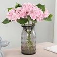 thumbnail image 3 of Twowood 1Pc 3D Realistic Artificial Flower Cloth Hydrangea DIY Wedding Desktop Ornament, 3 of 10