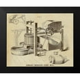 thumbnail image 2 of Inventions 24x20 Black Modern Framed Museum Art Print Titled - Homans Improved Cider Mill, 2 of 5
