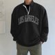 thumbnail image 4 of Gibobby Sudaderas y2k Sudadera de Rizo francés de Manga Larga para Hombre Sudadera para Hombre(Negro,XG), 4 of 5