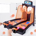 thumbnail image 1 of Basketball Shooting Game Desktop Table Reduce Stress Set Sports Toy for Adults, 1 of 5