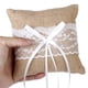 thumbnail image 5 of Bewildely Anillo Cojín Ligero Duradero Lacework Bowknot Anillos de moda Almohada Relleno completo Accesorio de boda fácil de combinar Nupcial Kits de decoración para fiestas Bewildely HA074919-01, 5 of 6