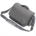 thumbnail image 2 of Projector Shoulder Bag - Portable, Shockproof Storage Thick Protective Layers for Cameras and Projectors Grey, 2 of 7