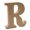 R, variant on Ludlz Decorative Free-Standing Alphabet Letters Freestanding A-Z Wood Wooden Letters Alphabet Hanging for Children Kids Bedroom Wedding Birthday Party Home Decor