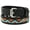 Black, variant on Large 21''- 25'' Soft Genuine Leather Beaded Padded Dog Puppy Collar  60RT12PR