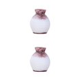 thumbnail image 3 of Florero Maceta en miniatura Billuyoard 2Conjunto Marron oscuro, 3 of 6