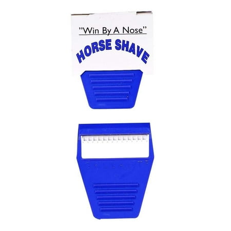 Win by a Nose Horse Shave Razor, Gently and efficiently removes hair from your horse's face and muzzle By Weaver (Best Way To Remove Snot From Baby's Nose)