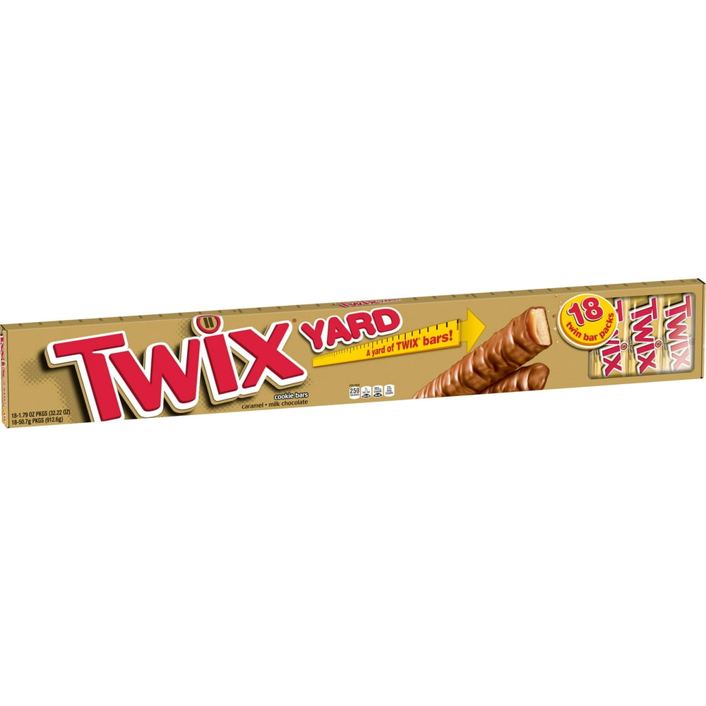TWIX Yard Christmas Chocolate Candy Bars18 bars