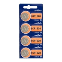 4 CR1620 Battery By muRata Sony - 3V Lithium Coin Cell